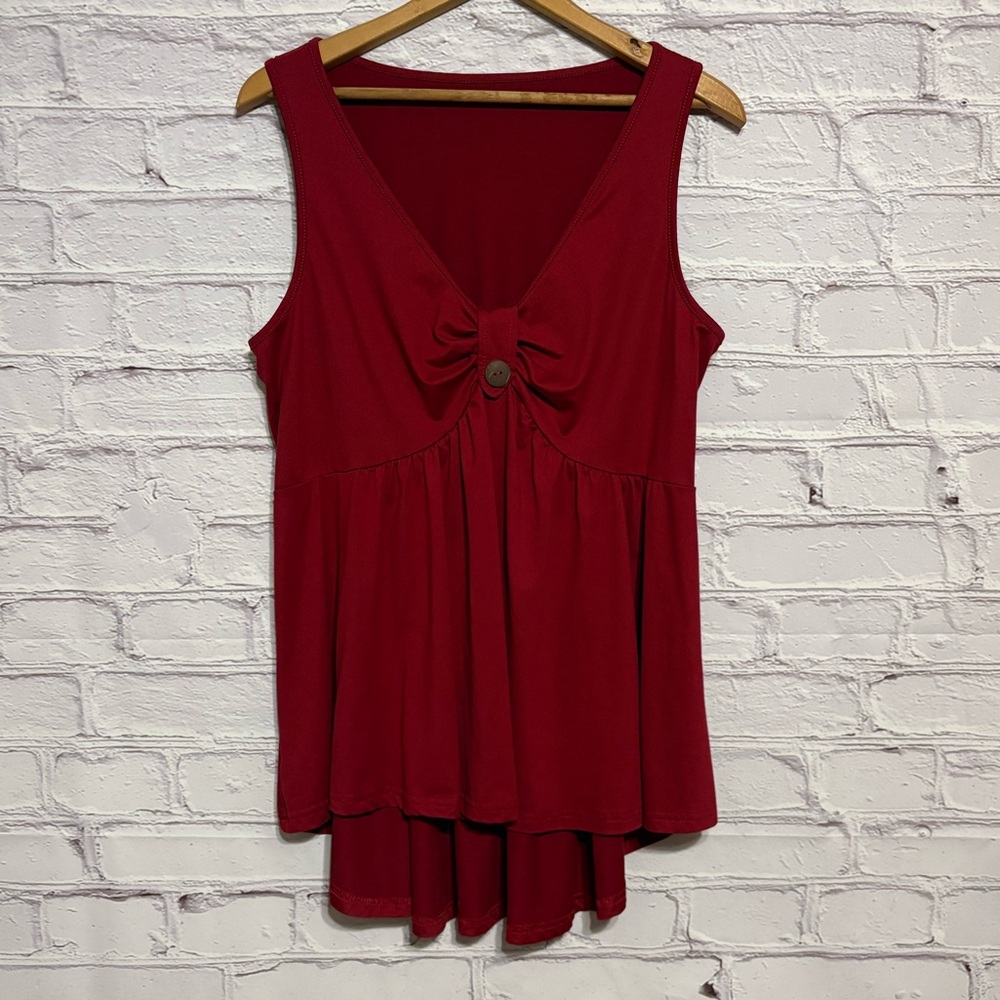 ☀️🍉Summer Donation SALE!! SHEIN Babydoll Sleeveless Top